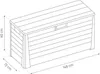 Toomax Florida Storage Box 550 L Plastic Graphite Podgląd zdjęcia produktu 8