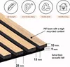 NMC SELITSTYLE 3D Akustikpanel Lamellenwand Holzoptik Eiche Produktbild-Vorschau 2