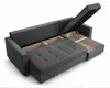 AX LIVING Ecksofa ELIF Grau mit Schlaffunktion L-Form, Sofa Produktbild-Vorschau 3