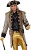 Jacke Leo Gehrock Leopard Leoprint Katze Herren Karneval Produktbild-Vorschau 1