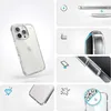 Collage of images showing an iPhone case with various features highlighted. Podgląd zdjęcia produktu