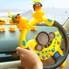 Nastavitelný dětský volant se zvukovými efekty žlutý, Náhled obrázku produktu 5