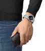 Tissot PRX 40 mm Quarz-Uhr aus Edelstahl mit blauem Produktbild-Vorschau 5