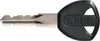 ABUS 72489, Blokada koła, Czerwony, Stal, Stal, Nylon, Stal Podgląd zdjęcia produktu 5