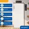 Exquisit Gefrierschrank GS5231-NF-H-010E weiss | 155 l Produktbild-Vorschau 3