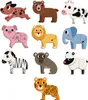 RAPPA Vilac Holzmagnete Lustige Tiere Produktbild-Vorschau 1
