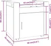 Półka Pod Biurko, Przydymiony Dąb, 60X45X60 Cm Lumarko! Podgląd zdjęcia produktu 8
