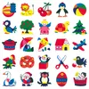 Erkennungsschilder, Stickers Dessin 2, 25 Stück Produktbild-Vorschau 2