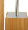 MSV 140632 Bambusowy zestaw toaletowy Drewniany uchwyt na Podgląd zdjęcia produktu 5