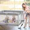 Detská ohrádka LZQ 200x180 cm, detská ohrádka s priedušnou Náhľad obrázku produktu 3