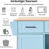Flieks Servierwagen Kücheninsel Küchenschrank mit 3 Produktbild-Vorschau 9