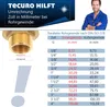 tecuro Wandscheibe mit Innengewinde Rp 1/2 Zoll x 3/8 Zoll Produktbild-Vorschau 7