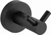 Kúpeľňový Vešiak REA 5605 Leo Black 5X7X5Cm Náhľad obrázku produktu 1