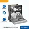 Exquisit Geschirrspüler EGSP6112-EF-030E inox | Produktbild-Vorschau 3