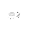 Moderne Deckenleuchte Ziggy Metall Schwarz Led 22W 3000K Produktbild-Vorschau 2
