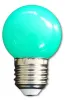 7363 LED Tropfen Lampe 1 Watt grün Sockel E-27 5-er SET Produktbild-Vorschau 2