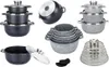 A collection of cookware, including pots and pans, arranged on a white background. Náhled obrázku produktu