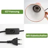 Stolní lampa LUMILED, růžové zlato, patice E27, Náhled obrázku produktu 7