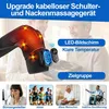 Elektrisches Schultermassagegerät mit Bandage, 3-in-1 Produktbild-Vorschau 6