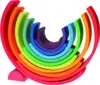 Grimms Regenbogen aus Holz groß Mehrfarbig - 12-teilig Produktbild-Vorschau 8