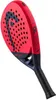 A red and dark gray padel racket is shown against a white background. Podgląd zdjęcia produktu