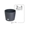 Rato Kulatý květináč s vložkou DRTW260 umbra Náhled obrázku produktu 10