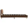 vidaXL Bettgestell Braun Wildleder-Optik 90x200 cm -  Produktbild-Vorschau 17
