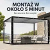 Przejrzysta folia ochronna PVC, osłona na taras, pawilon i Podgląd zdjęcia produktu 4