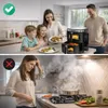 Frytkownica na gorące powietrze beztłuszczowa airfryer Podgląd zdjęcia produktu 7