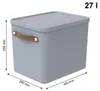 Rotho 2er-Set Aufbewahrungsbox 27L Maloja - Kunststoffbox Produktbild-Vorschau 3