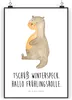 Mr. & Mrs. Panda Bild Otter Bauch DIN A3 - Weiß - Geschenk, Produktbild-Vorschau 1
