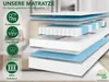 Ergonomische 7-Zonen Matratze mit Taschenfederkern | 180 x Produktbild-Vorschau 3