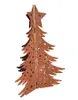 sapin de Noël 3D en acier avec rouille noble H54 cm - Voir les images du produit 1
