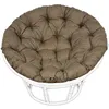 AMPO Sitzkissen Papasan Rattan Kissen Auflage für Produktbild-Vorschau 1