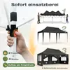 Sekey Faltpavillon 3x6 Wasserdicht mit 6 Seitenwänden, Produktbild-Vorschau 2