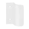 A white door handle on a white background. Produktbild-Vorschau