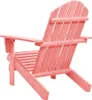vidaXL Adirondack-Gartenstuhl Massivholz Tanne Rosa Produktbild-Vorschau 3