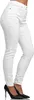 Tazzio Damen Skinny Fit High Waist Jeans F107 Weiß 38 Produktbild-Vorschau 5