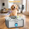 Solidchoice - 15L Honden Drinkfontein van RVS met Stil Productafbeelding-voorbeeld 4