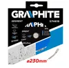 GRAPHITE Diamantové ostří 230 x 22,2 mm, segmentované Náhled obrázku produktu 2