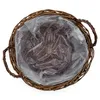 Set di 2 vasi da fiori in fibra naturale di rattan - 30 cm Anteprima dell’immagine prodotto 5