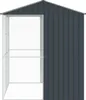 vidaXL Vogelkäfig Anthrazit 215 x 210 x 247 cm Verzinkter Produktbild-Vorschau 4
