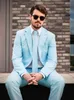 Eisblauer Anzug, Opposuits, Größe:40 Produktbild-Vorschau 3