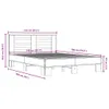 Bettgestell Sonoma-Eiche 140x190 cm Holzwerkstoff und Produktbild-Vorschau 9