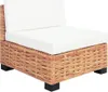 vidaXL Sofagarnitur 14-tlg. Natürliches Rattan Produktbild-Vorschau 4