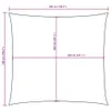 Vela Parasole in Tela Oxford Quadrata 5x5 m Talpa Anteprima dell’immagine prodotto 8