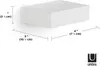 325560-660 - SHOWCASE Wandregale, 3er Set, weiß Produktbild-Vorschau 6
