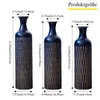 Bodenvasen Set 3-teilig Schwarz, 50/66/83cm, Große Produktbild-Vorschau 6