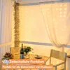 3x2M 200LEDs LED Lichterkette Lichtervorhang Warmweiß mit 8 Produktbild-Vorschau 11