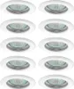 10 x Inbouwspots, model AXEL 2114, wit, rond, max. 35W, Productafbeelding-voorbeeld 1